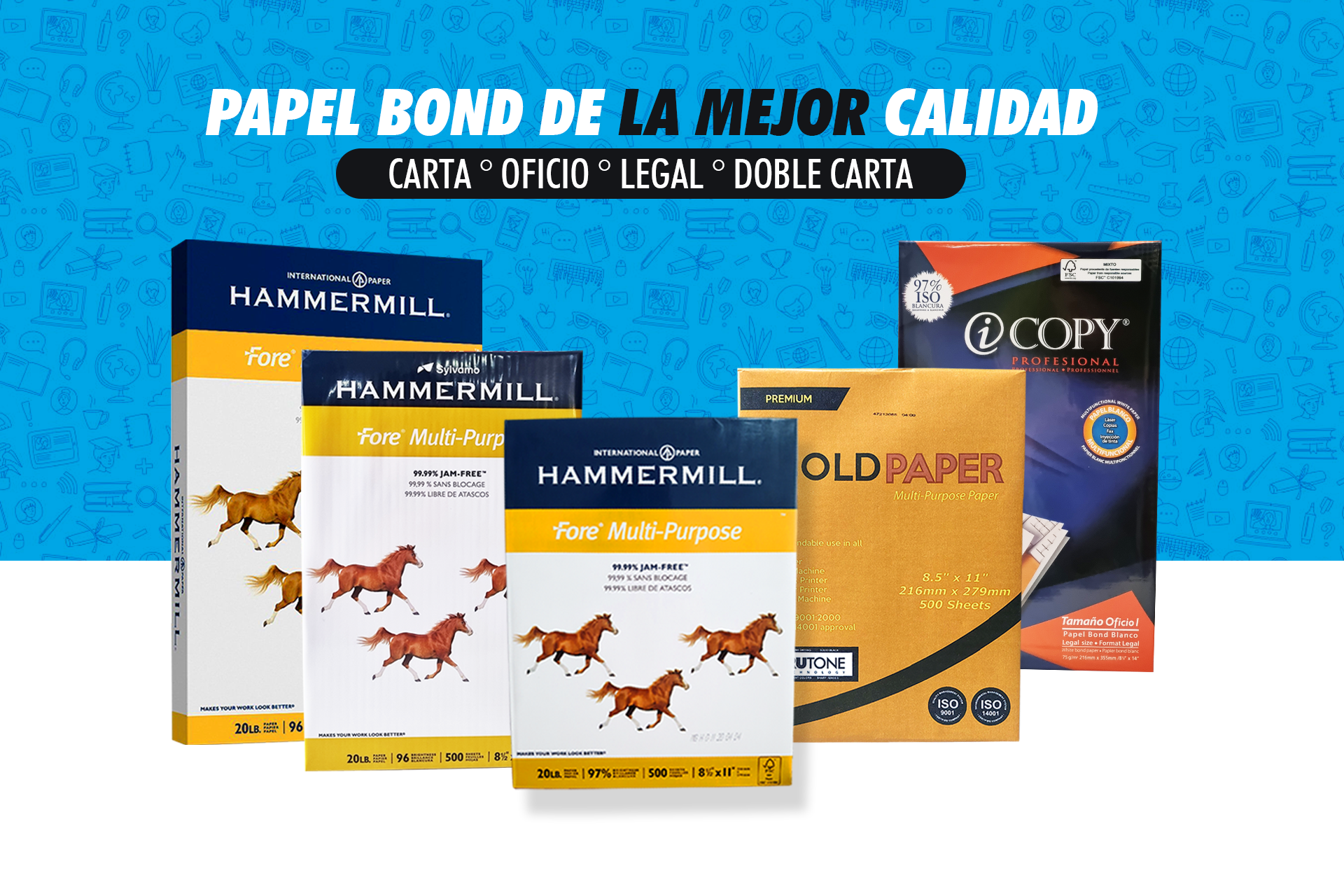 Papel Bond de la mejor calidad